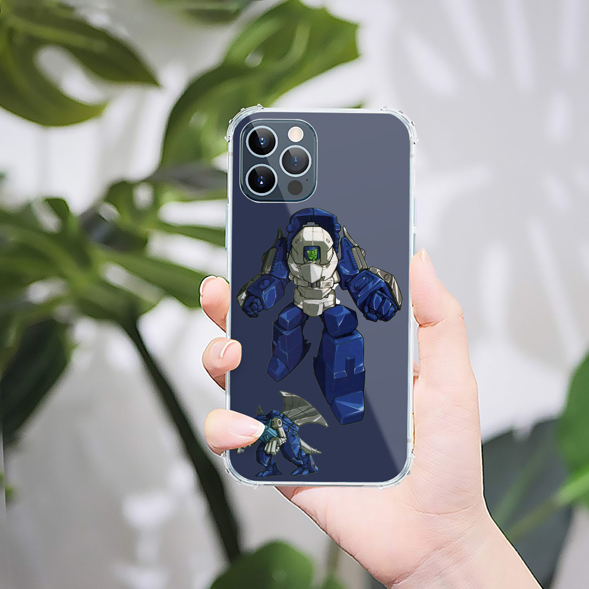 （画像用）  【iPhone 12シリーズ対応】透明スマホケース（クリアソフトケース）